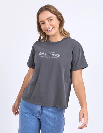 Foxwood LINE Tee-tops-Diahann Boutique