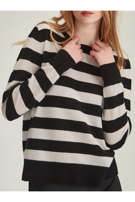 Caroline Sills ELEANOR STRIPED CASHMERE Jumper