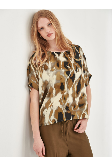 Caroline Sills GABBIE PRINT Top