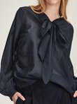 Caroline Sills TIE NECK Blouse
