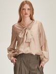 Caroline Sills TIE NECK Blouse