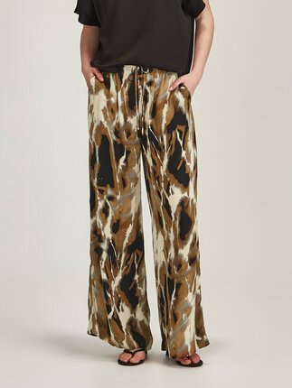 Caroline Sills CARIA PRINT Pant-pants-Diahann Boutique