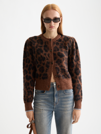 Scotch and Soda FUZZY JACQUARD Cardigan-cardigans-Diahann Boutique
