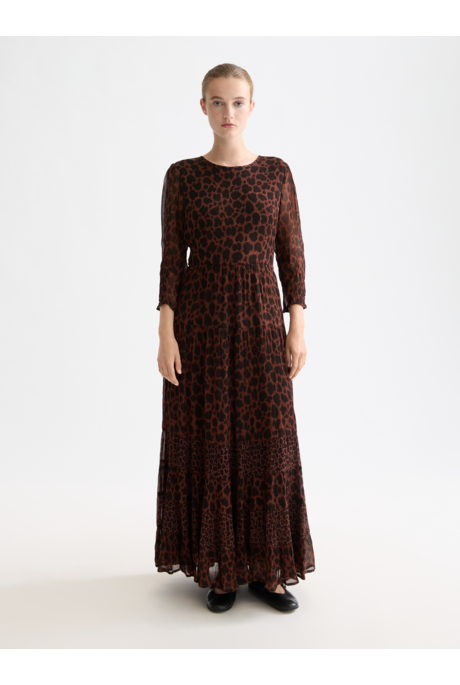 Scotch and Soda LEOPARD PRINT MAXI Dress