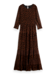 Scotch and Soda LEOPARD PRINT MAXI Dress