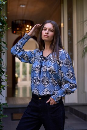 Loobie's Story TAJ MAHAL Blouse-tops-Diahann Boutique