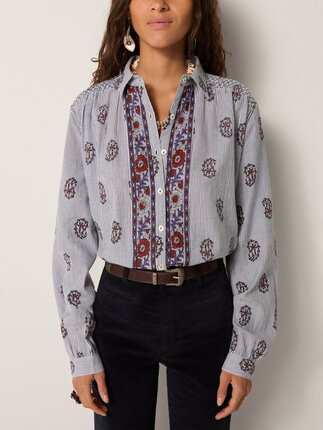 Maison Hotel SOPHIE Blouse-Rustic Grove-tops-Diahann Boutique