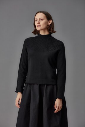 Standard Issue MERINO MOCK NECK Sweater-jumpers-Diahann Boutique