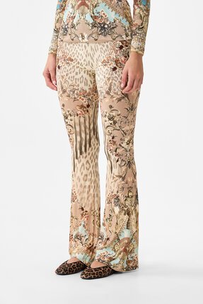 Camilla HIGH WAISTED FLARE Trouser-pants-Diahann Boutique