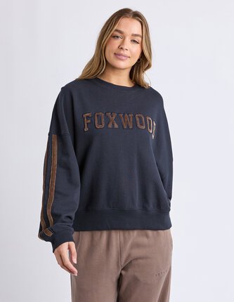 Foxwood ELEVATED SUNDAY Crew-jumpers-Diahann Boutique