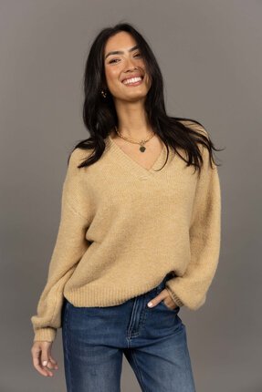 Humidity NOUVEAU V Neck-jumpers-Diahann Boutique
