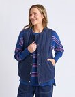 Elm POLLY QUILTED DENIM Vest