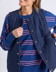 Elm POLLY QUILTED DENIM Vest