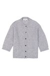 Garcia GREY RIBBED Cardigan