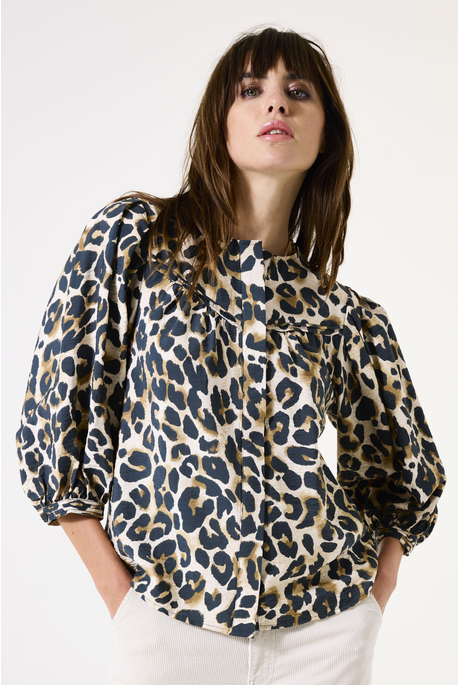 Garcia LEOPARD PRINT Shirt