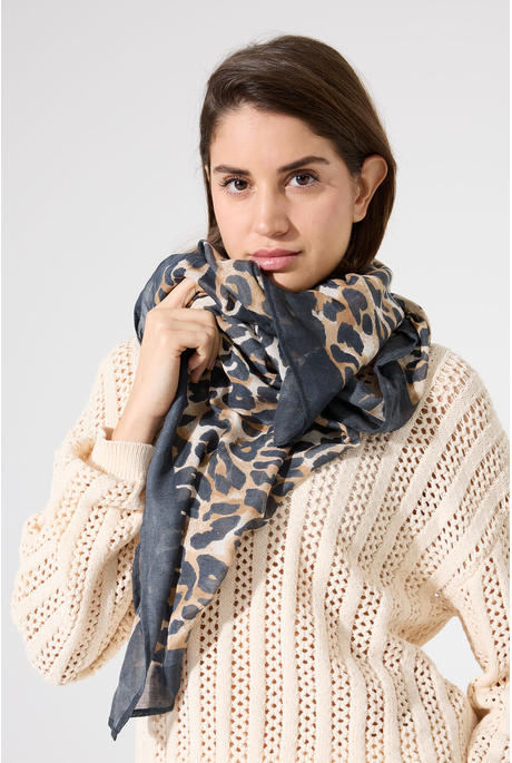 Garcia LEOPARD PRINT Scarf