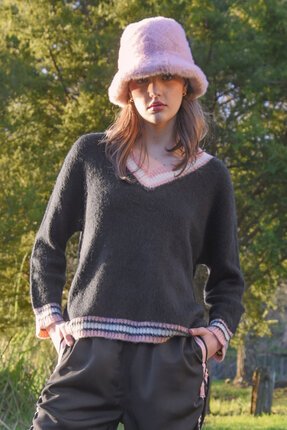 Coop VEE PARTY Sweater-jumpers-Diahann Boutique