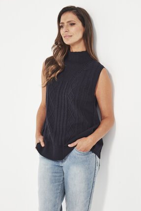 Verge CHERISH Vest-jumpers-Diahann Boutique