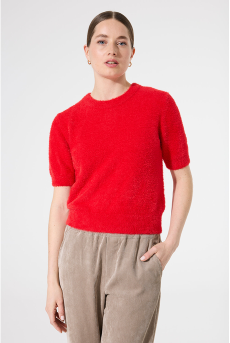 Garcia RED KNIT Pullover