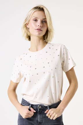 Garcia STUDDED Tee-tops-Diahann Boutique
