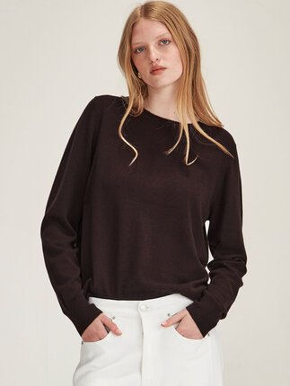 Caroline Sills ELEANOR CASHMERE Sweater-jumpers-Diahann Boutique