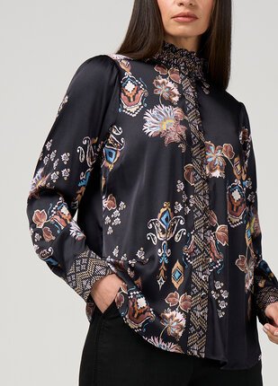 Loobie's Story GILDED LOTUS Shirt-tops-Diahann Boutique