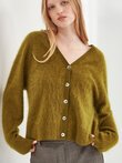 Caroline Sills BRUSHED CASHMERE Cardigan