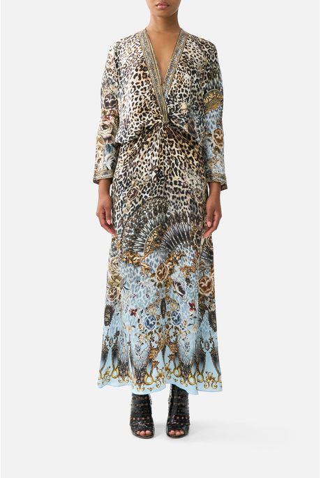 Camilla TWIST FRONT BATWING Dress