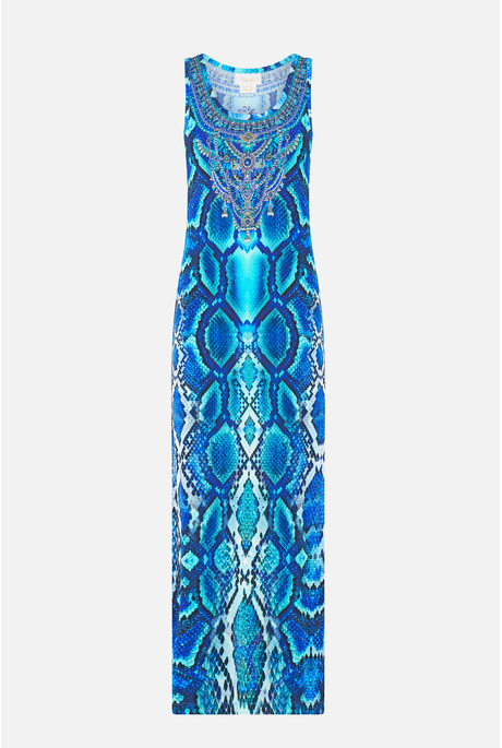 Camilla JERSEY SCOOP NECK TANK  Dress