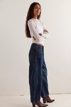 Free People GOODLUCK BARREL Jean