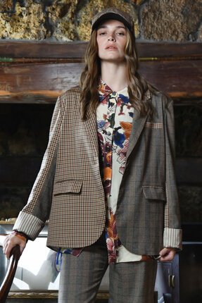 Cooper CRISS-CROSSED Jacket-jackets-and-coats-Diahann Boutique