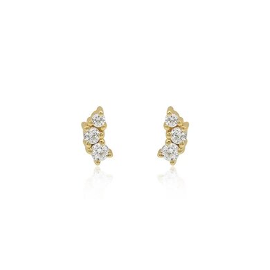 Linda Tahija EBB STUD Earrings-accessories-Diahann Boutique