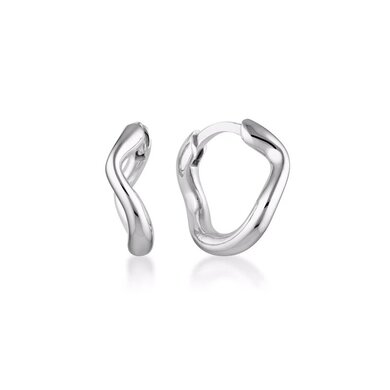 Linda Tahija MINI CASCADE HUGGIE Earrings-accessories-Diahann Boutique