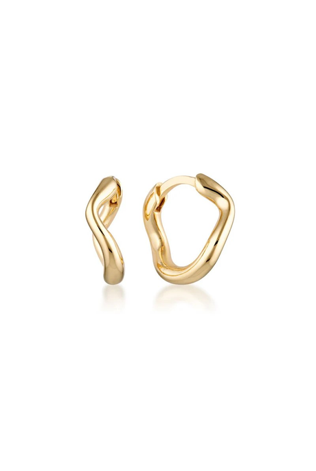 Linda Tahija MINI CASCADE HUGGIE Earrings