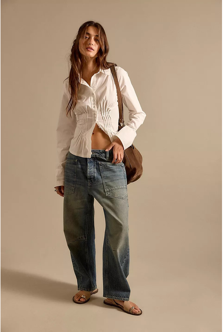 Free People MINIMALIST BOYFRIEND Jean