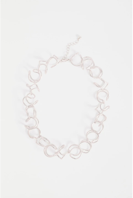 Elk SILVER ORDEN CHOKER Necklace