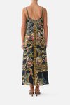 Camilla V NECK MIDI SLIP Dress