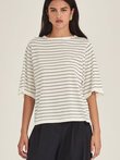 Sills SUMIRE STRIPED BOXY Tee