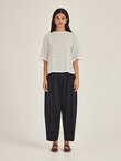 Sills SUMIRE STRIPED BOXY Tee