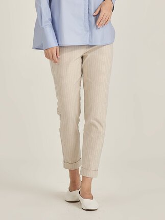 Sills STRIPED Hepburn-pants-Diahann Boutique