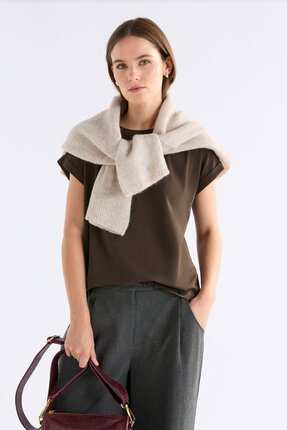 Elk ESPRESSO CILLE T-Shirt-tops-Diahann Boutique