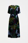 Elk STRIBE BURNOUT REIHEN Dress