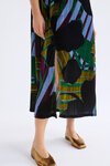 Elk STRIBE BURNOUT REIHEN Dress