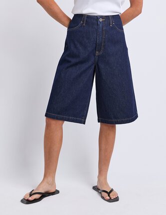 Elm FAITH DENIM Short-shorts-Diahann Boutique