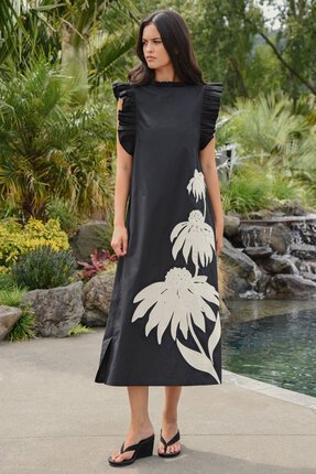 Coop THREE-MENDOUS BLOOMS Dress-dresses-Diahann Boutique