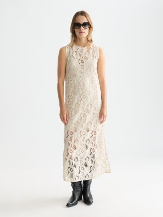 Scotch and Soda EMBROIDERY MIDI Dress-dresses-Diahann Boutique