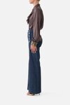 Camilla COLLARED SHIRT WITH FRILL Neck Detail