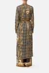 Camilla MIDI SHIRT DRESS with Pintucks
