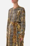 Camilla MIDI SHIRT DRESS with Pintucks