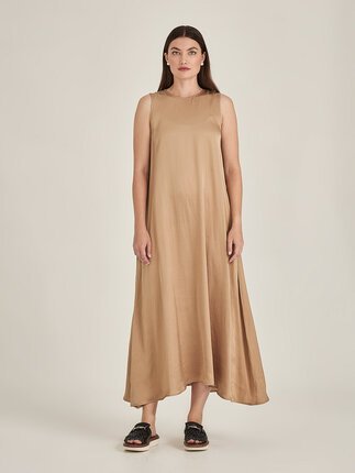 Caroline Sills DAKOTA SATIN Dress-dresses-Diahann Boutique